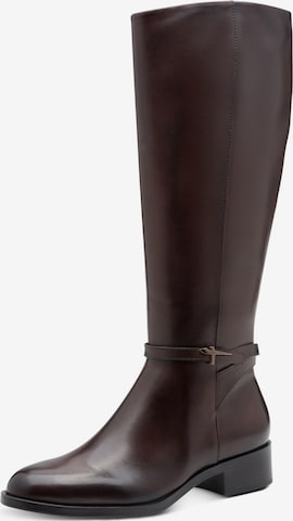 Bottes Tamaris en marron : devant