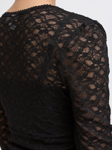 ICHI - Camisa ' IXLACEY ' em preto