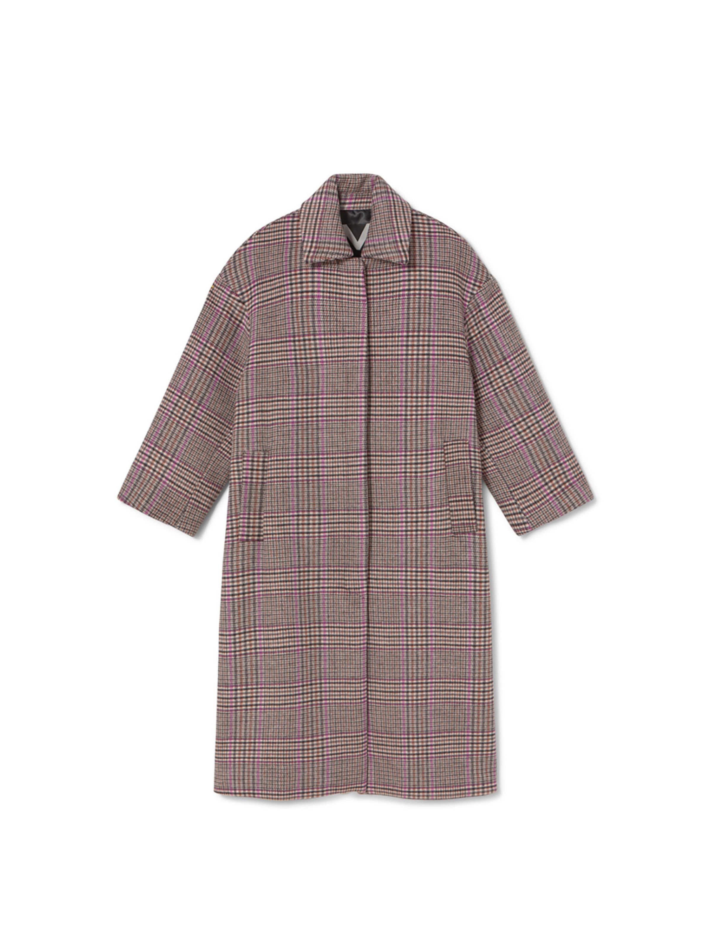 Lola Casademunt Between-seasons coat in Grey: front