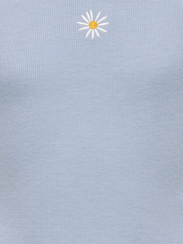 ONLY GIRLS Shirt 'KOGELVA JUNE' in Blauw