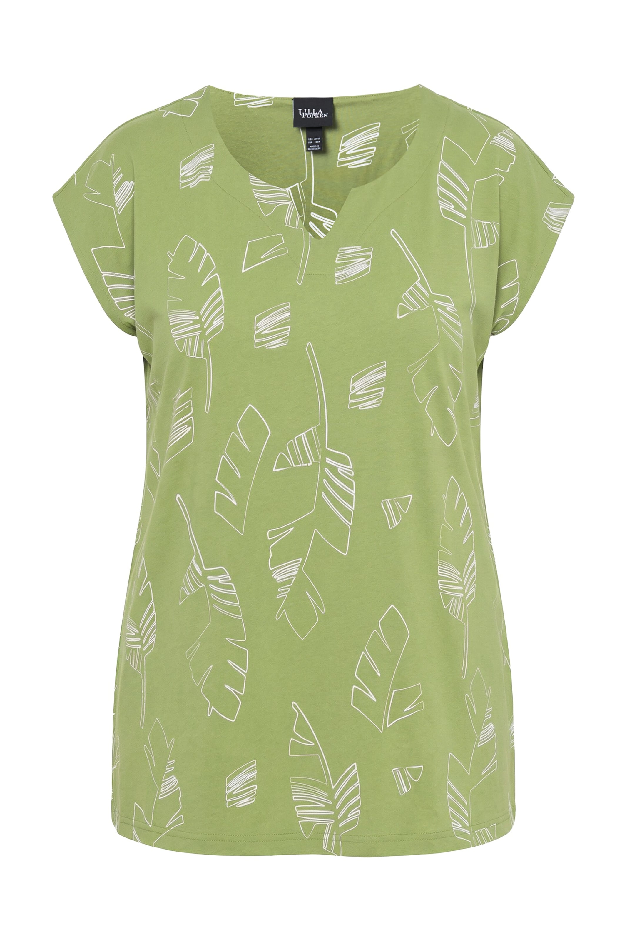 Ulla Popken Shirt in Green: front