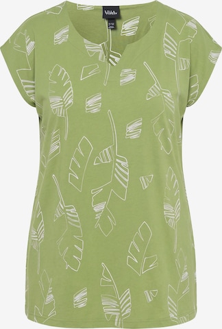 Ulla Popken Shirt in Green: front