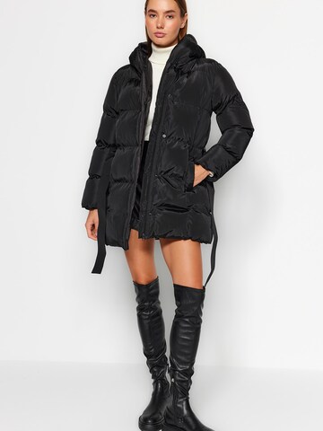 Trendyol Between-seasons coat in Black