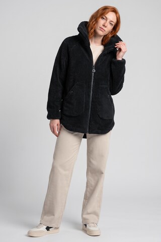 alife & kickin - Chaqueta polar 'AKSaria' en negro