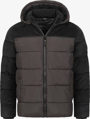 INDICODE JEANS Winter Jacket 'Lockly' in Grey: front