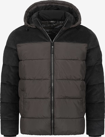 INDICODE JEANS Winterjacke 'Lockly' in Grau: predná strana