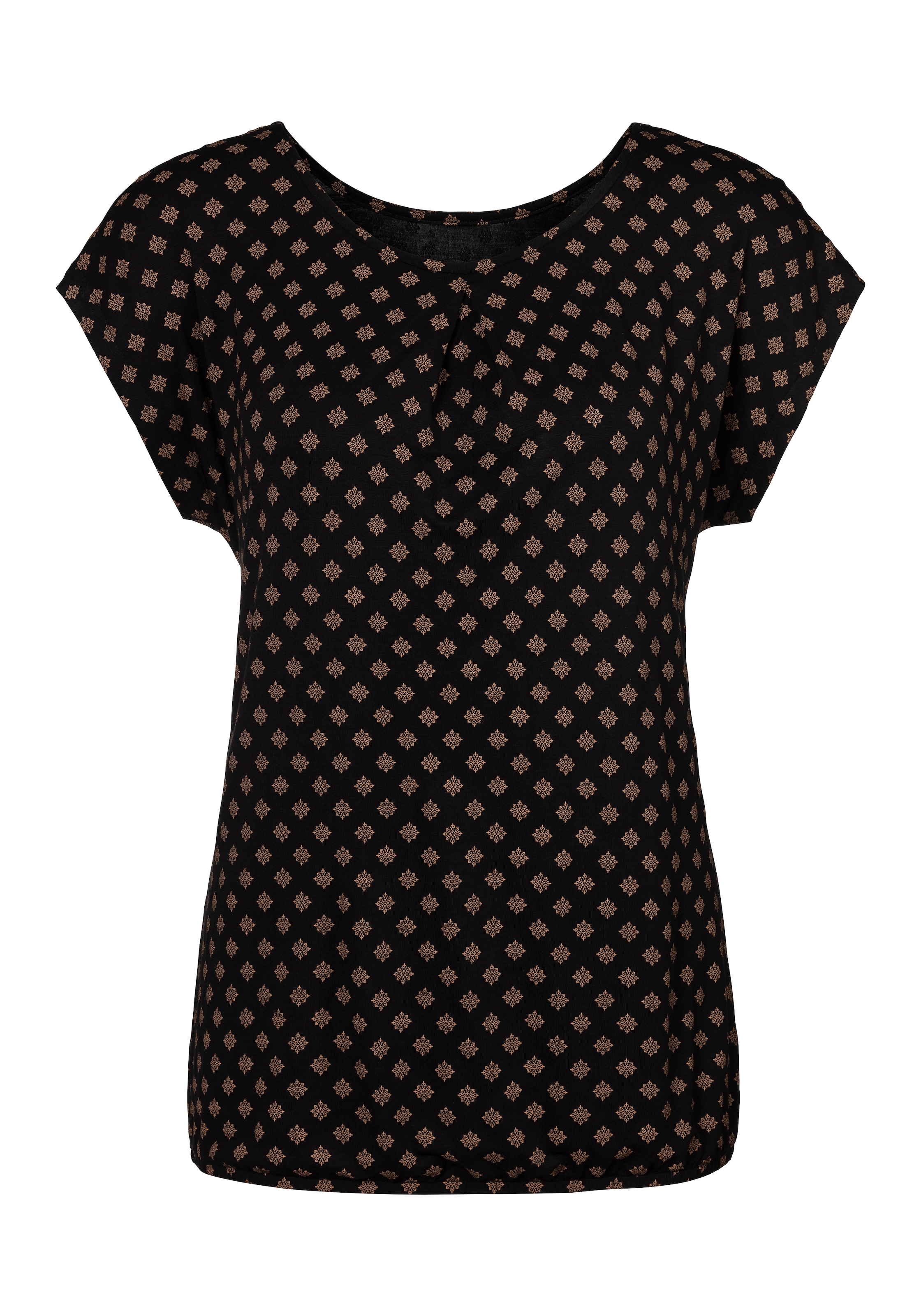 LASCANA Μπλουζάκι σε μαύρο: μπροστά