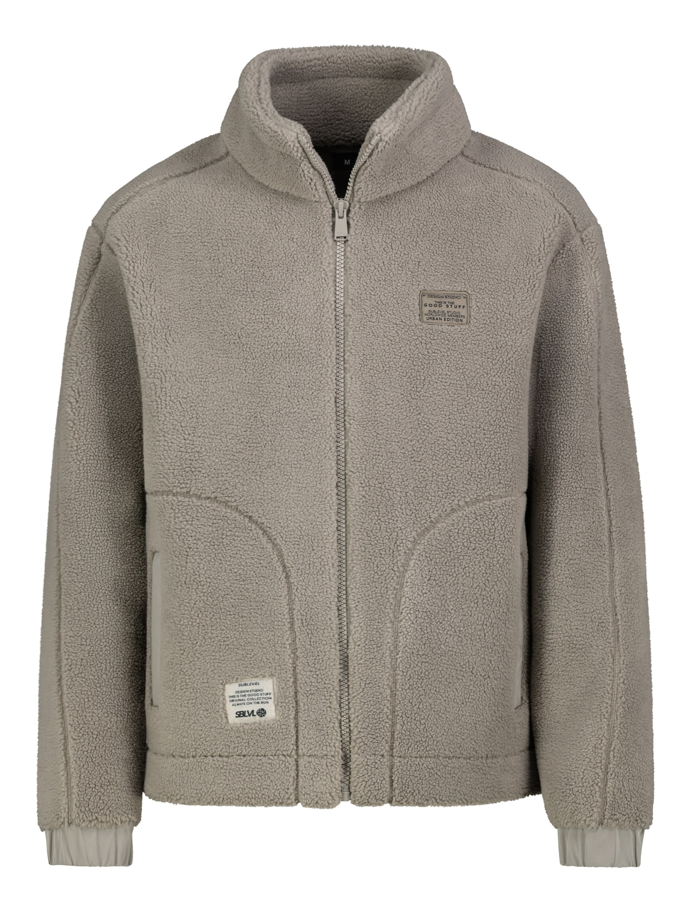 Sublevel Fleece Jacket in Beige: front