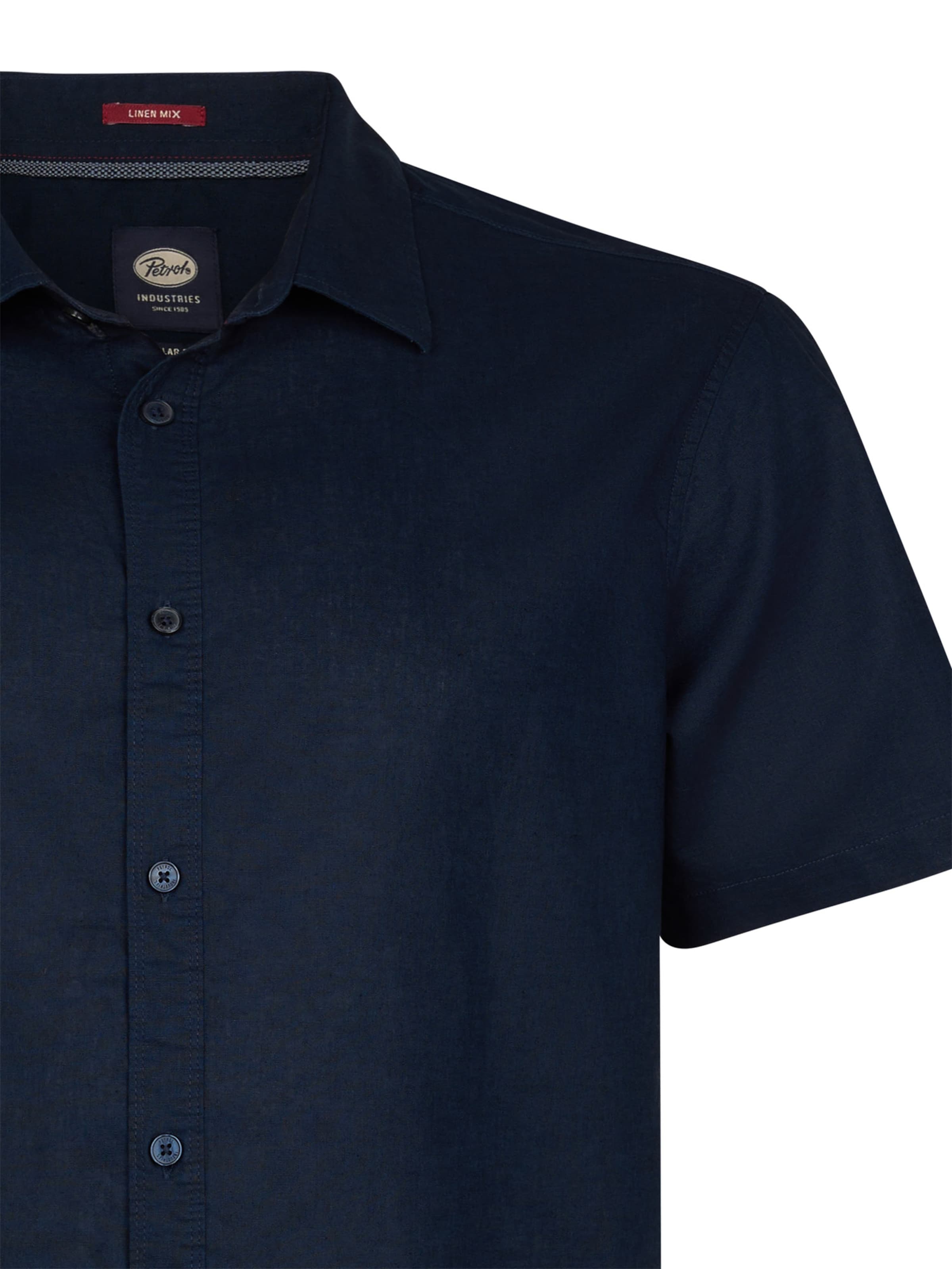 Fit confort Chemise Petrol Industries en bleu