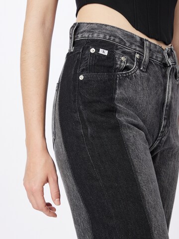 Wide leg Jeans de la Calvin Klein Jeans pe negru