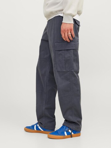 JACK & JONES Loosefit Cargobroek 'JJKarl Harlow' in Blauw