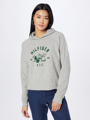 TOMMY HILFIGER Sweatshirt in Grijs: voorkant