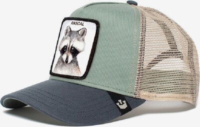 GOORIN Bros. Pet 'Trash Eater' in de kleur Taupe / Pastelblauw / Grijs / Zwart / Wit, Productweergave