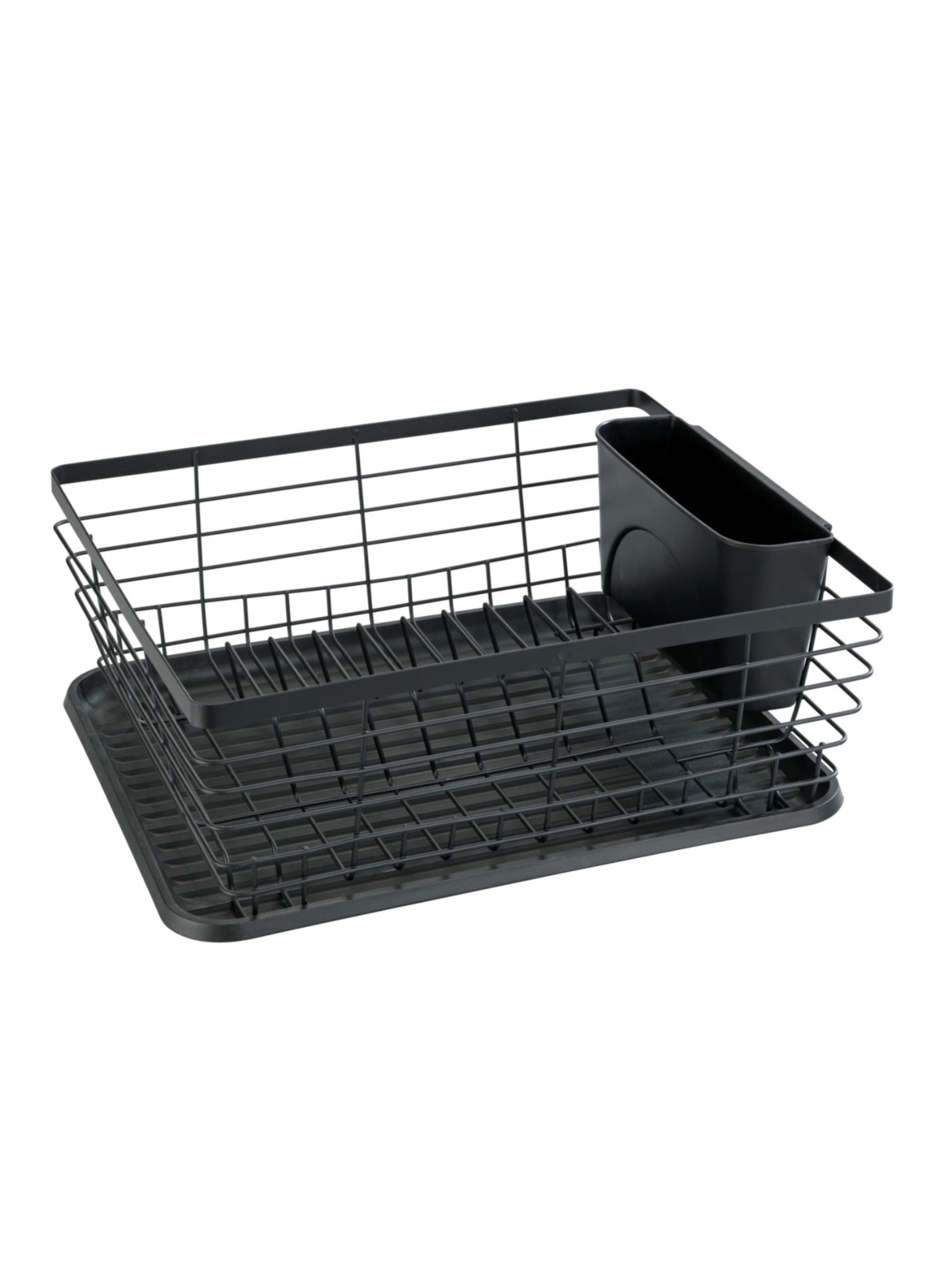 Wenko Geschirrabtropfer ' Drip ' in Schwarz: Vorderseite