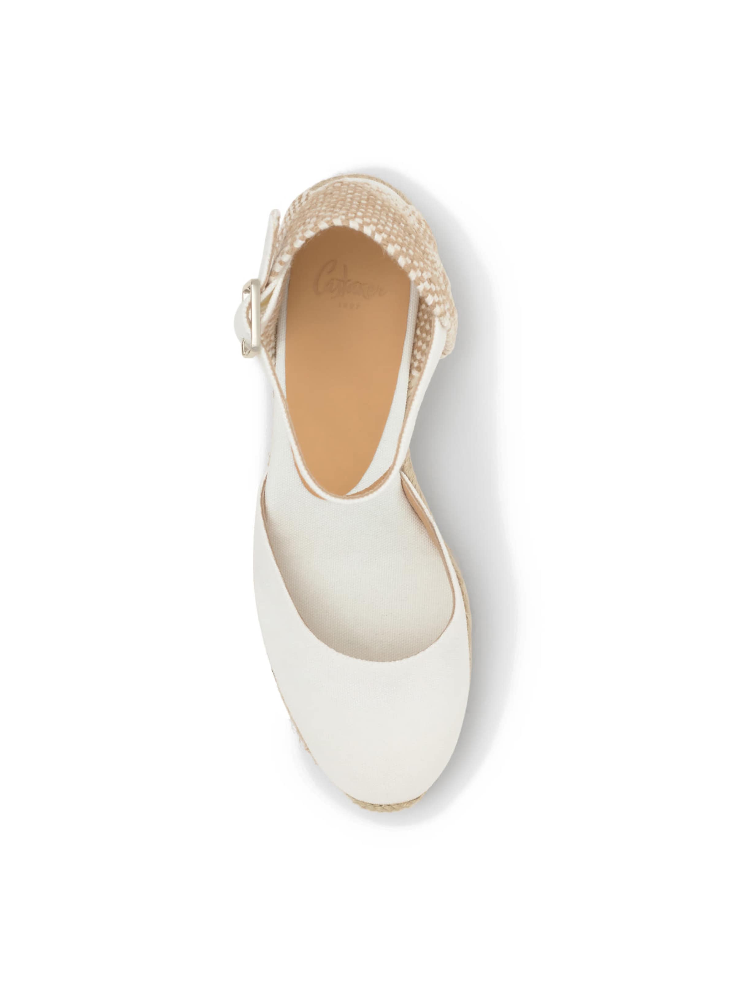 Castañer - Alpercatas 'Carol' em branco