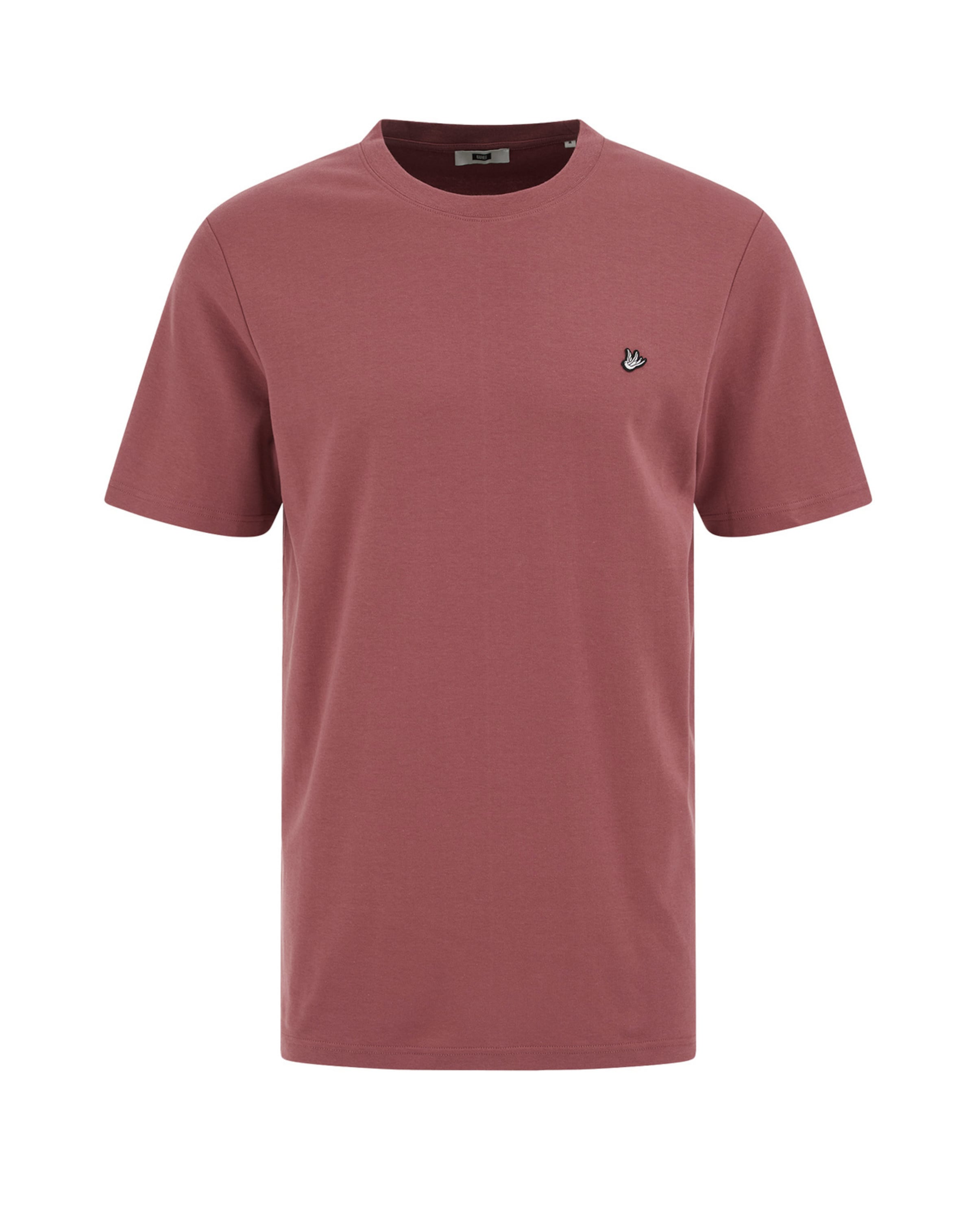 Tricou de la WE Fashion pe roșu: față