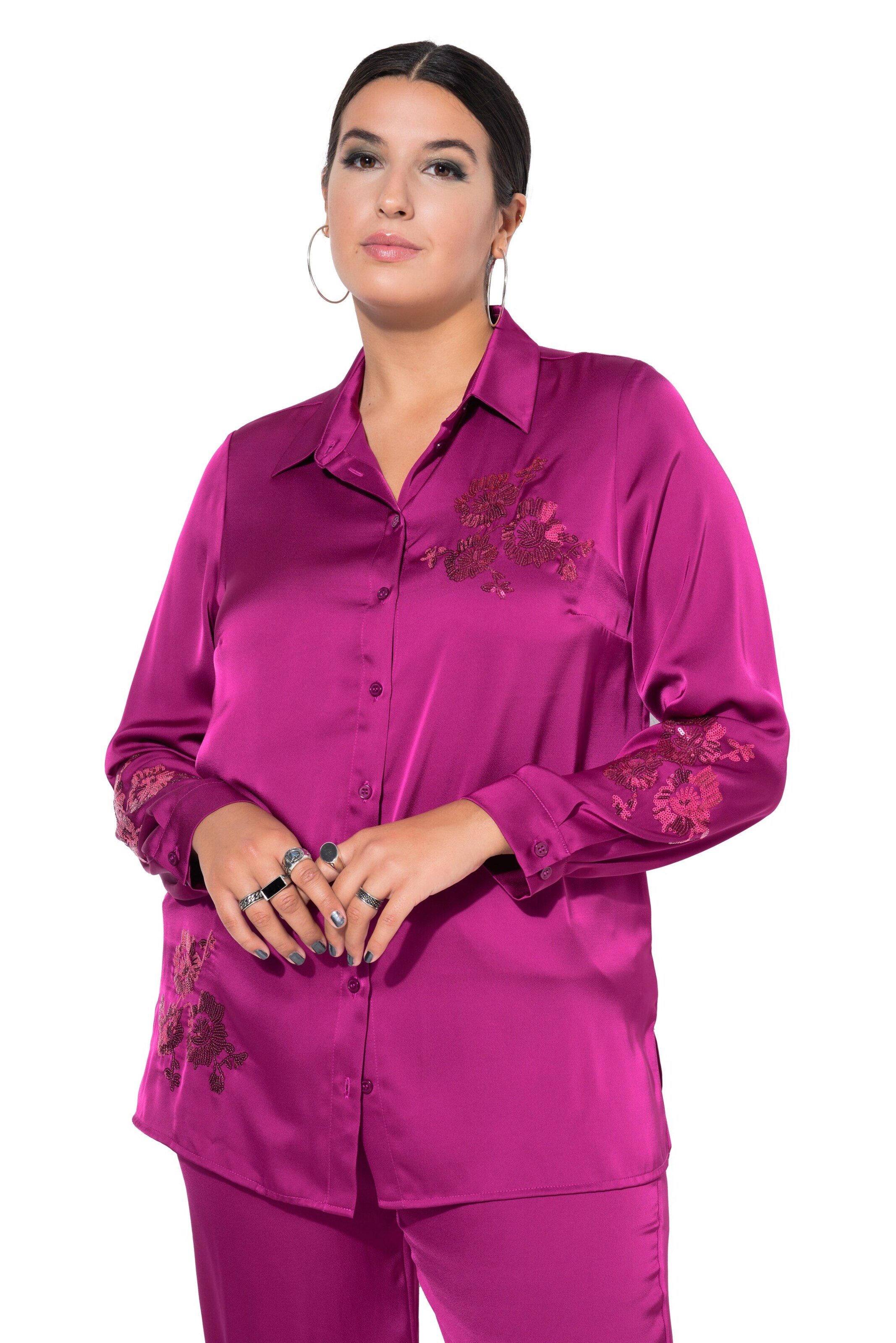 Studio Untold Bluse in Pink: Vorderseite