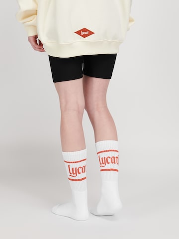 LYCATI exclusive for ABOUT YOU Socks 'Pale Mars' in White: front