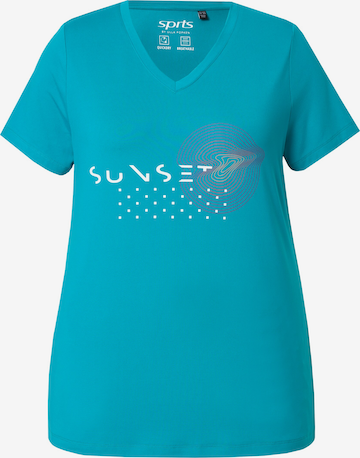 Ulla Popken Shirt in Blue: front