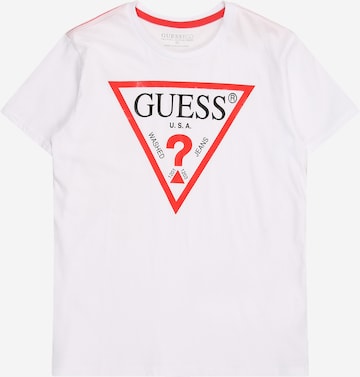 GUESS T-shirt i vit: framsida