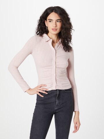 Camicia da donna 'Lenya' di ABOUT YOU in rosa: frontale