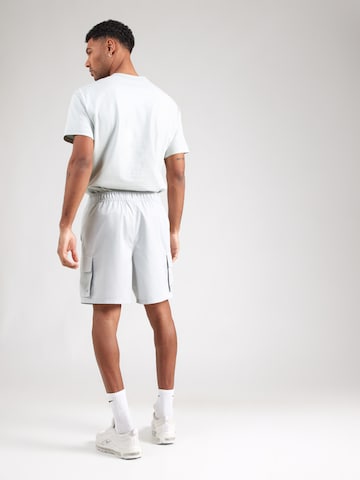 Jordan Широка кройка Панталон 'BRK' в сребърно: отзад