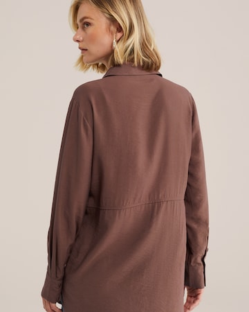 Camicia da donna di WE Fashion in marrone