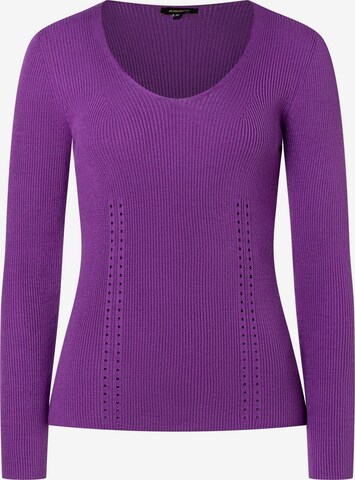 MORE & MORE Sweater in Purple: front