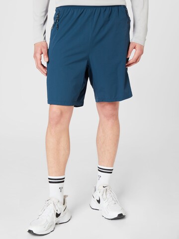 Superdry Normální Sportovní kalhoty – modrá: přední strana