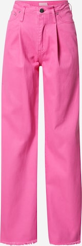 Jeans con pieghe 'Greta Tall' di LeGer by Lena Gercke in rosa: frontale