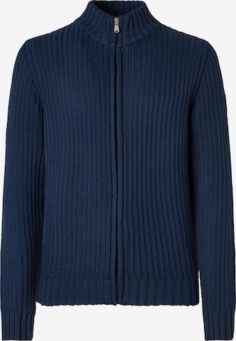 North Sails Knit Cardigan in Blue: front