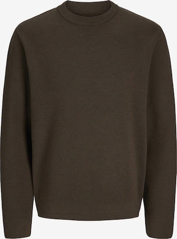 Pull-over JACK & JONES en marron : devant