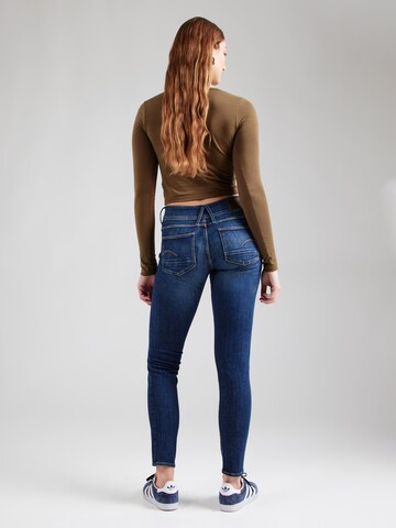 G-STAR Skinny Jeans in Blau: Rückseite