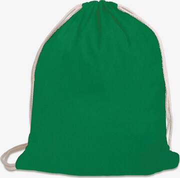 LOGOSHIRT Gym Bag 'Harry Potter - Slytherin Logo' in Green