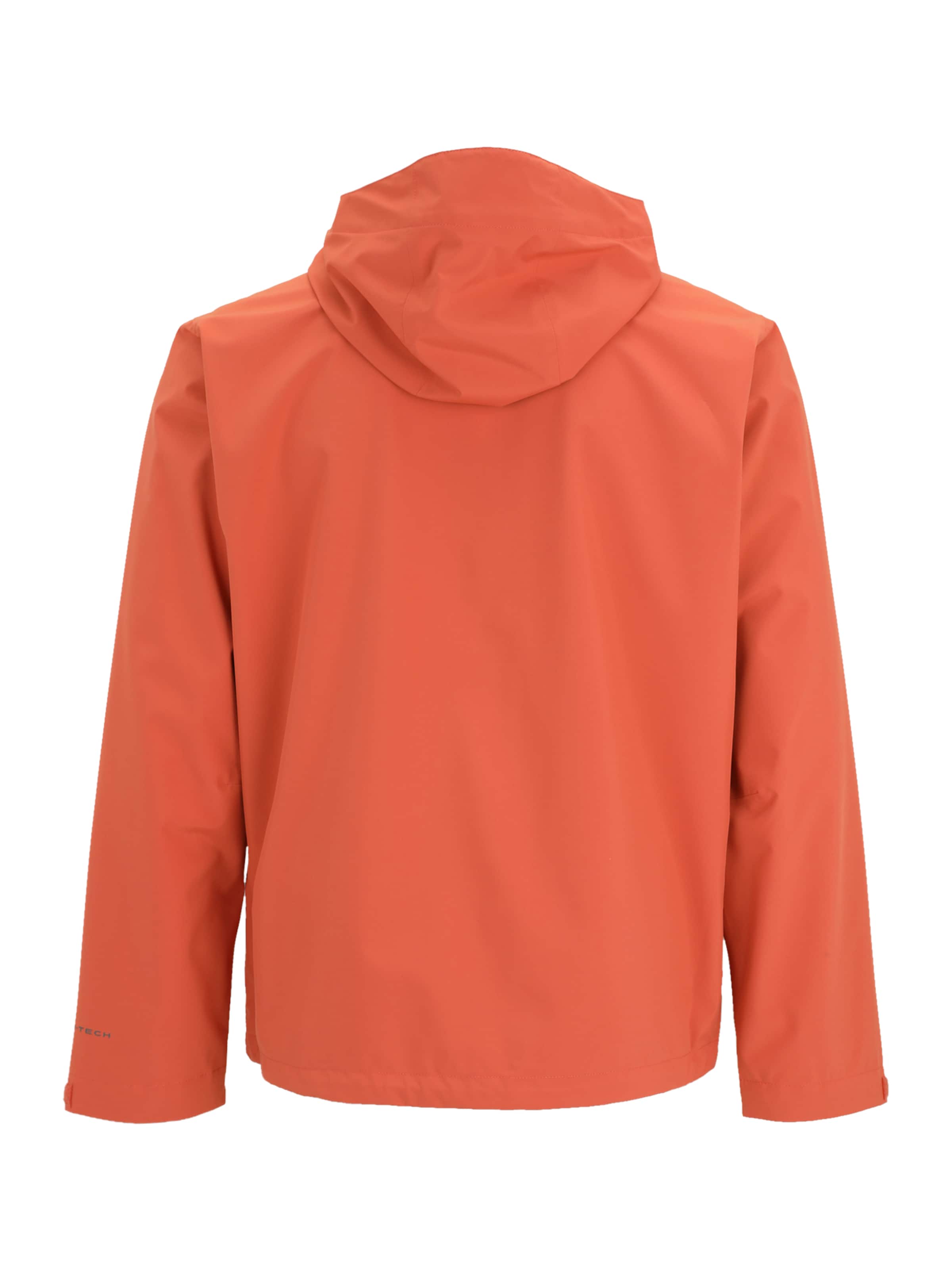 COLUMBIA Funkčná bunda 'Earth Explorer™ II Shell' - Oranžová: zadná strana