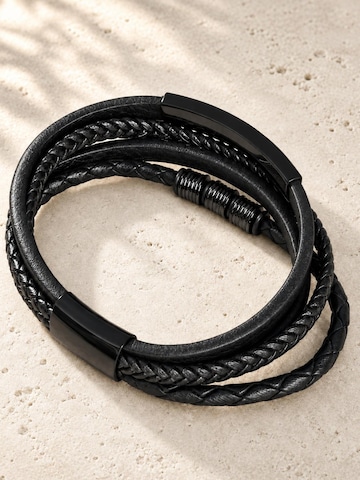 Alster Herz - Pulsera 'MATTEO' en negro