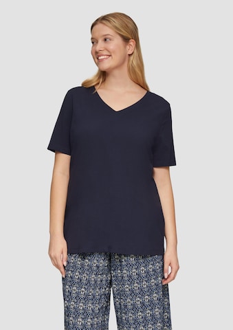 s.Oliver Red Label Big & Tall T-Shirt in Blau: Vorderseite