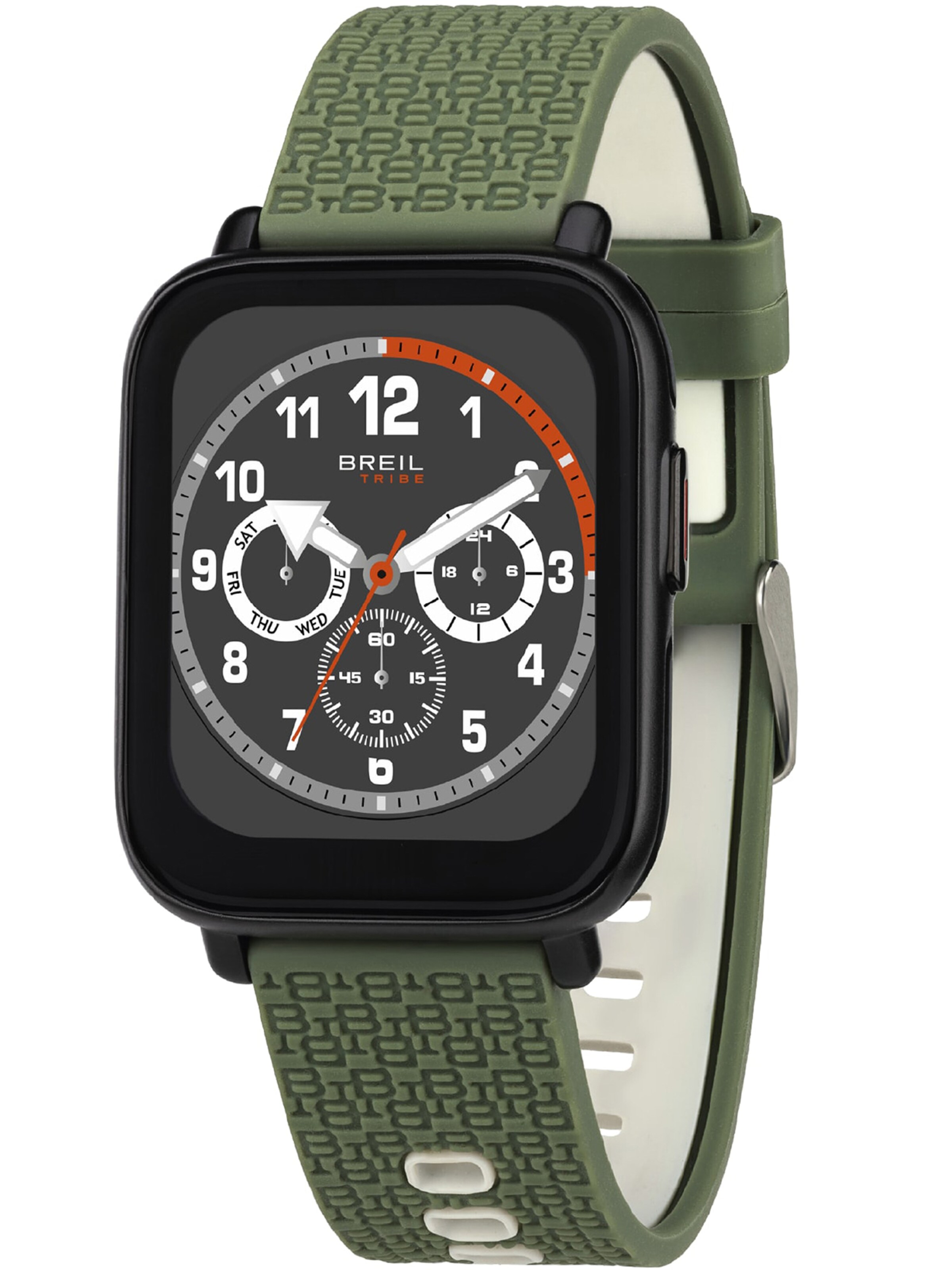 Montre digitale 'SBT-1' Breil en vert : devant