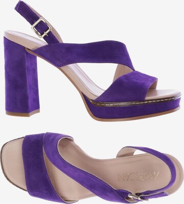 Marc Cain Sandals & High-Heeled Sandals in 38 in Purple: front