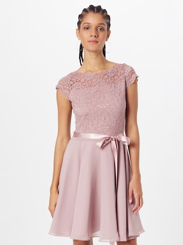 SWING - Vestido de gala en rosa: frente