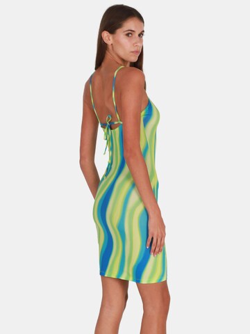 OW Collection Poletna obleka 'MIA' | zelena barva
