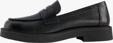 Bershka Slipper in Schwarz