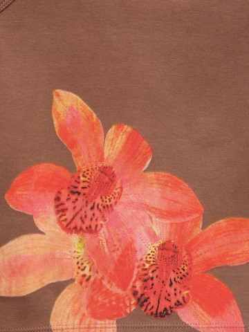 Pull&Bear Топ в кафяво