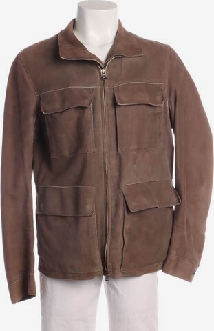 BOSS Jacket & Coat in M-L in Brown: front