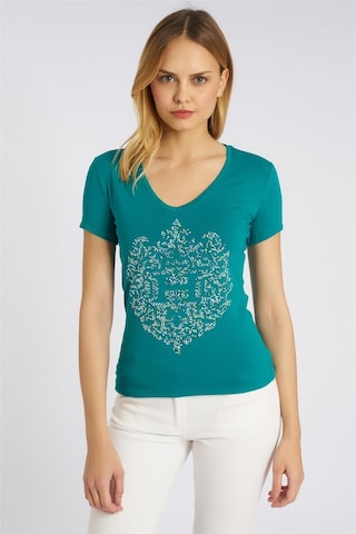 HOME STORE T-Shirt in Grün: Vorderseite
