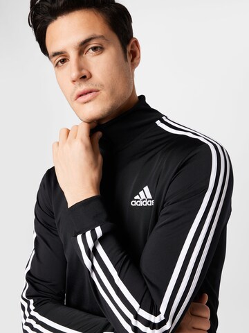 ADIDAS SPORTSWEAR Sportanzug 'Essentials 3-Stripes' in Schwarz