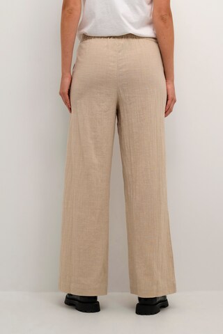 Kaffe Wide Leg Hose in Grau