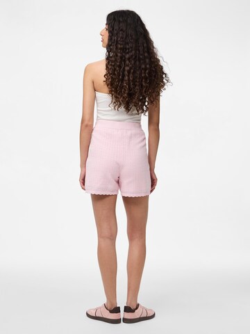 Regular Pantalon 'PCScout' PIECES en rose