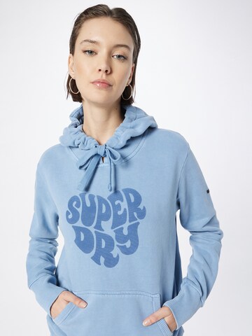 Superdry Sweatshirt 'Vintage' i blå
