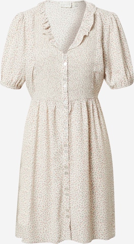 Atelier Rêve Dress 'Irbardot' in Beige: front